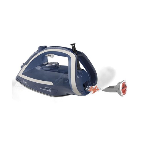 Plancha Vapor T-Fal FV6843 Suela Durilium Anti-Cal Ultragliss Airglide 1800W