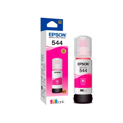 Kit De 4 Tintas Epson T544 Negro, Cyan, Magenta, Yellow