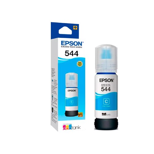 Kit De 4 Tintas Epson T544 Negro, Cyan, Magenta, Yellow