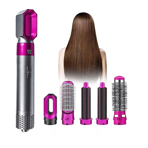 Cepillo secador 5 en 1 para cabello 