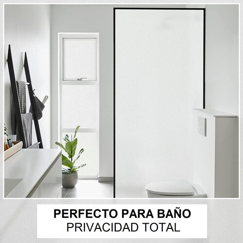 Vinilo Decorativo  Película De Privacidad Para Ventanas Blanco Matte 3mx45cm