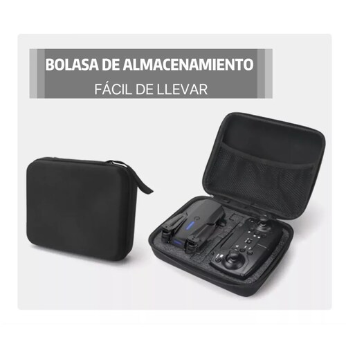 Drone Con Cámara 4k Quadcopter + 2 Batería E88