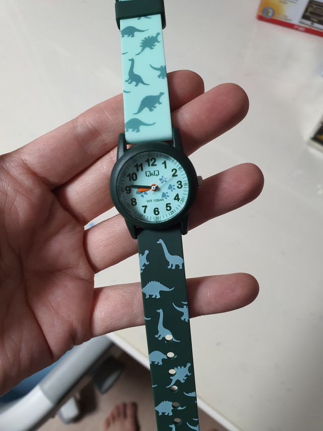 Reloj best sale niño dinosaurio