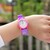Reloj Infantil Para Niña Q & Q Análogo Rosa Morado Vr99j001y