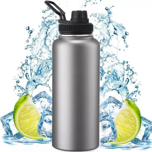 Termo Deportivo Portatil Frio/calor Acero Inoxidable 1 Litro