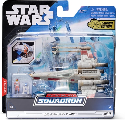  STAR WARS X-Wing Starfighter Class Luke Skywalker Micro Galaxy Squadron
