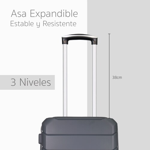 Maleta Carry On  Ruedas 360  Equipaje Mano Rigida