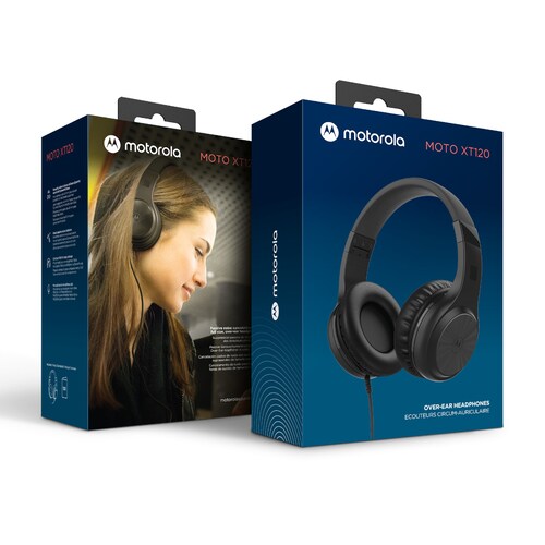 Audífonos Diadema MOTOROLA MOTO XT120 alámbricos micrófono