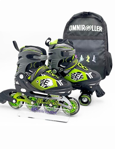 Patines 3 en 1 Blazer Con Fundas y Maleta Omniroller de Regalo!