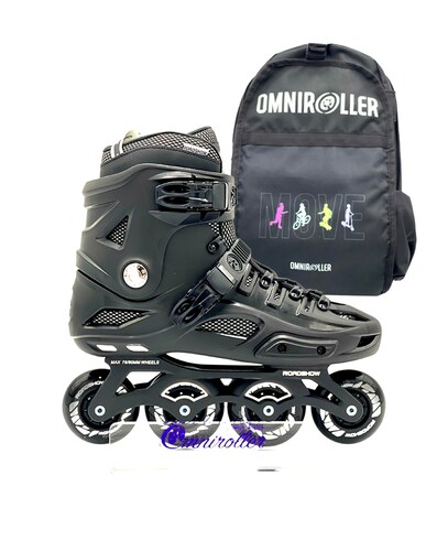 Patines Blazer RX4D en Linea Freeskate Con Fundas y Maleta Omniroller de Regalo!