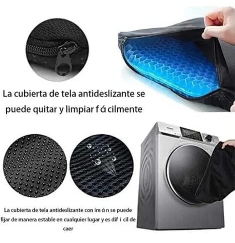 Cojin ortopedico ergonómico gel dolor coxis ciática 