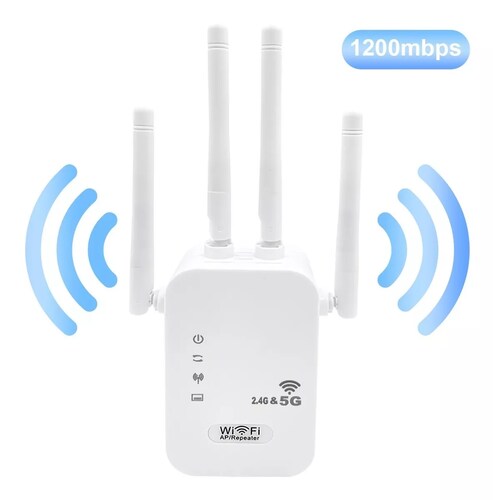 Repetidor Wifi Amplificador Señal Access Point 5g 1200mbps