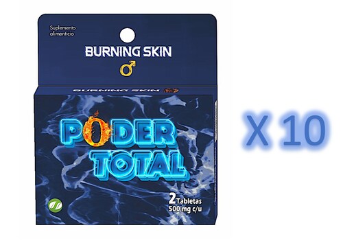 Poder Total Masculino Natural 20 Tabletas