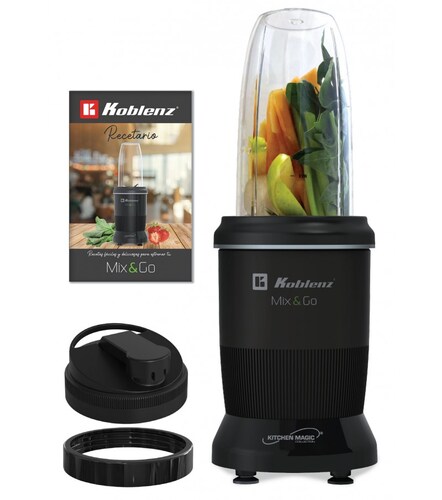 Procesador de Alimentos Koblenz BKM-800 1000 W Negro.