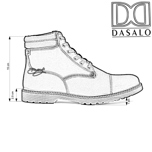 Botín En Cuero Vacuno Genuino Casual Estilo Outdoor Urbano Para Hombre.