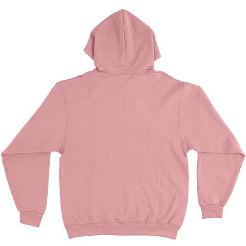 Sudadera Hoodie Rosa Con Capucha y Cangurera