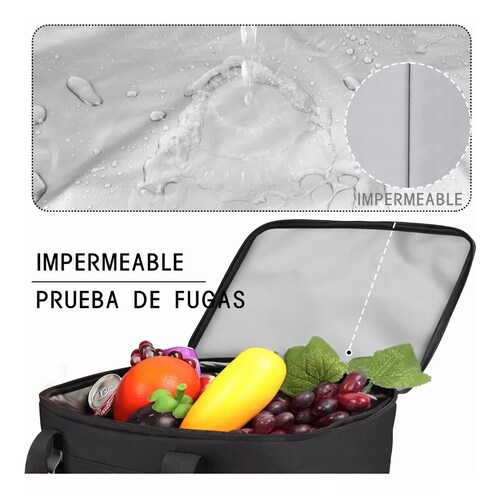 Hielera Portatil 12.5 L Mochila Bolsa Térmica Para 12 Latas