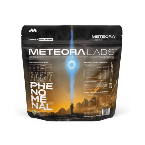 METEORA LABS | Astro Whey | Proteína de Suero de leche| 21g por Porción | Aminoácidos Esenciales | Enzimas Digestivas | 5 Sabores | 58 Porciones | Apoyo a Entrenamientos y Bienestar (Vainilla)