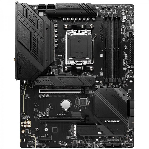 Tarjeta Madre MSI MAG B650 TOMAHAWK WIFI 4xDDR5 2xPCI-E USB3 Socket AM5