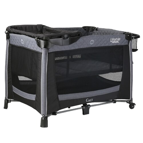 Cuna Corral de Lujo para Bebe Galy Infanti Negro