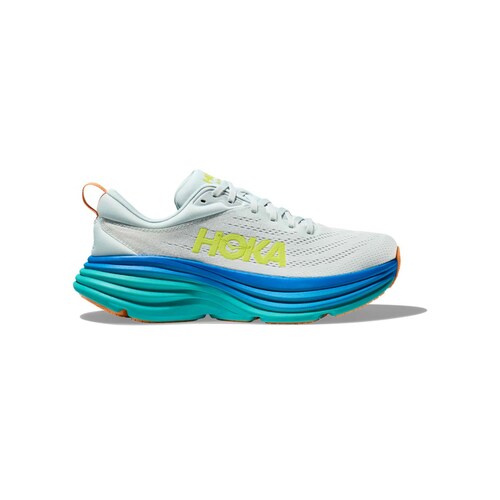 TENIS HOKA HOMBRE BLANCO / AZUL M BONDI 8 ICE FLOW / BIT OF BLUE 1123202IFBOB.