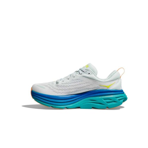 TENIS HOKA HOMBRE BLANCO / AZUL M BONDI 8 ICE FLOW / BIT OF BLUE 1123202IFBOB.