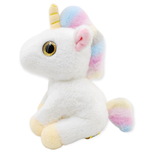 Peluche Unicornio Hermoso Ojitos Juguete Para Niño Niña Muy Suave