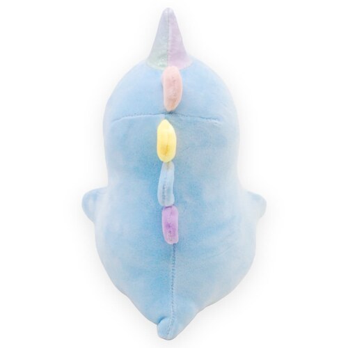 Peluche Dinosaurio Azul Juguete Para Niño Niña Muy Suave