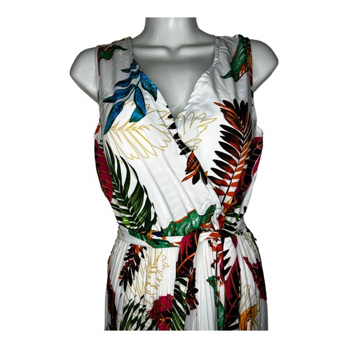 Jumpsuit Pierna Ancha Mono Diseño Flores.