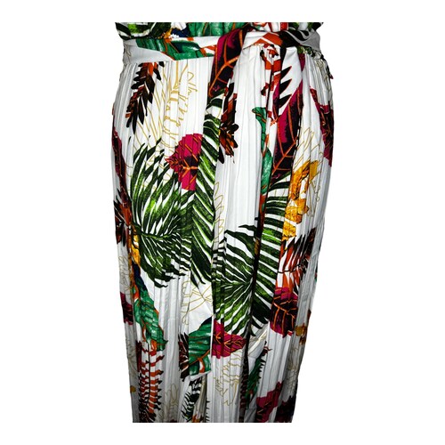 Jumpsuit Pierna Ancha Mono Diseño Flores.
