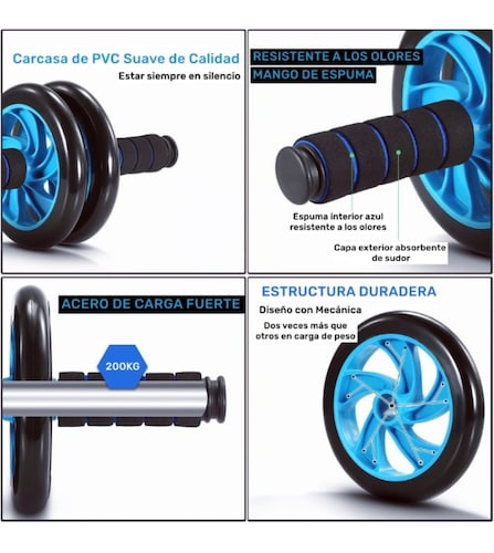 Kit fitness ejercicio 7 piezas completo