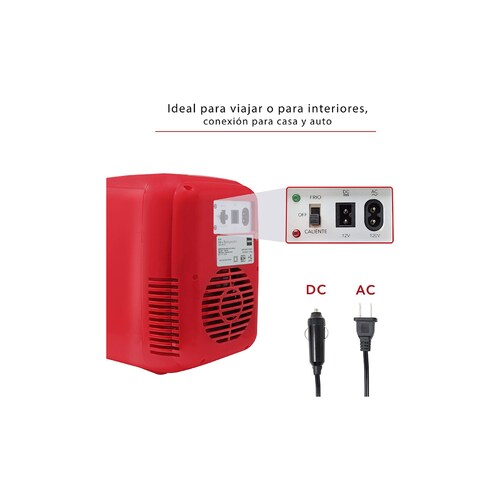 Mini Frigo Bar Rc-4r Rca Motor Silencioso Capacidad 6 Latas .