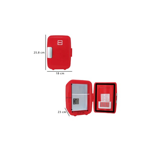 Mini Frigo Bar Rc-4r Rca Motor Silencioso Capacidad 6 Latas .