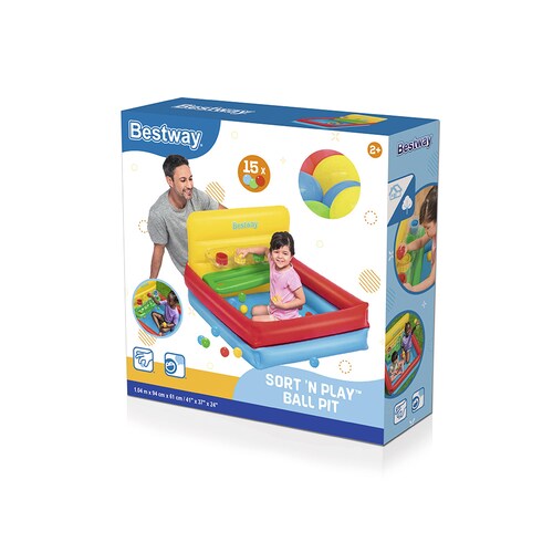 Alberca De Pelotas Inflable Infantil Piscina 104cm Bestway
