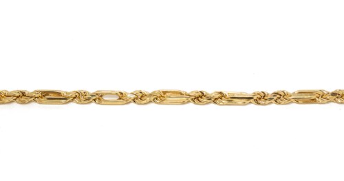 Cadena Torsal Oro Italiano 10 Kilates..