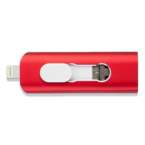 Memoria Usb 3 En 1 Usb Lightning, Android, Pc 1 Tera 1tb.
