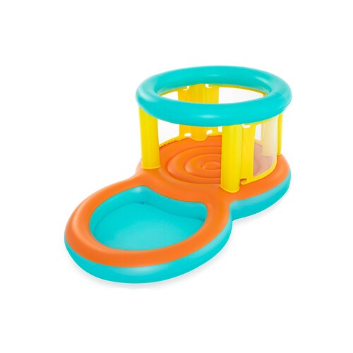 Alberca Inflable Piscina con Trampolín Inflable Infantil Jumptopia 239 x 142 x 102 cm