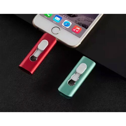 Memoria Usb 3 En 1 Usb Lightning, Android, Pc 1 Tera 1tb.