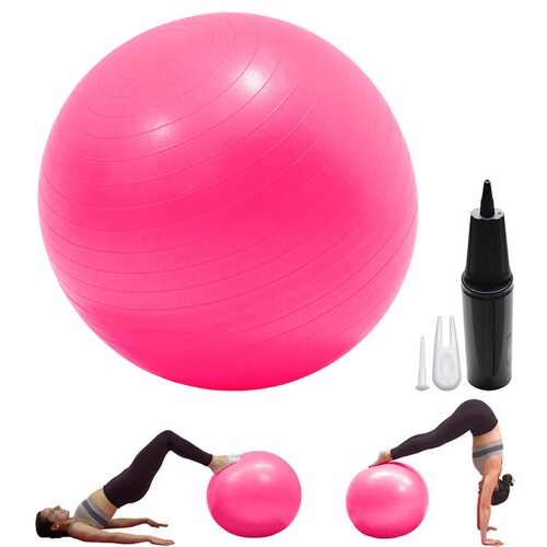 Accesorios para hacer ejercicio bola de ejercicios 65cm gym pilates, Yoga  Ball