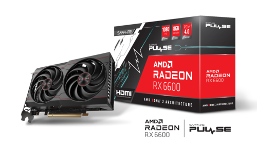 Tarjeta de video Pulse RX 6600 Sapphire 8GB GDDR6