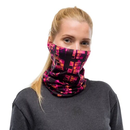 Tubular Deportivo para Cuello Unisex BUFF Pixel  TUBULAR MULTIUSOS