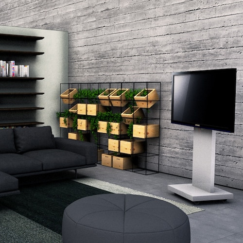 Soporte De Pantalla En Pedestal Con Ruedas Slim.