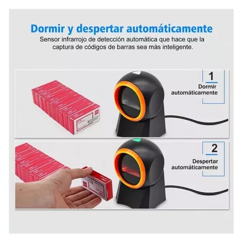 Lector Código Barras Omnidireccional 1d/2d/qr Usb Scanner