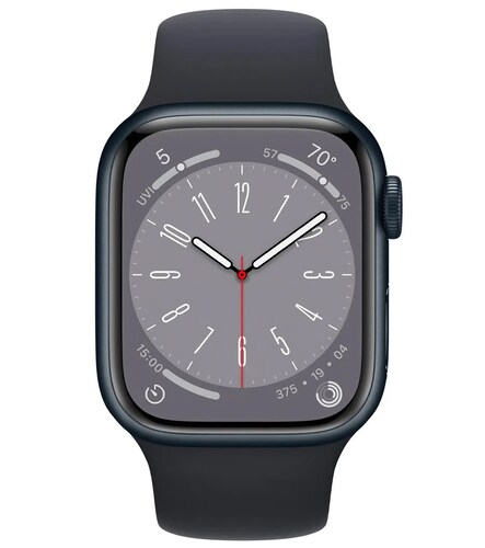 Smartwatch Apple Watch Series 8 45MM Negro GPS Bluetooth (Nuevo)