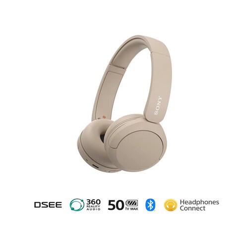 Audífonos de Diadema SONY Inalámbricos Bluetooth Over Ear WH-CH510 Azul