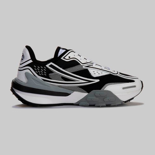 Tenis Fila Rapidride Negro Blanco Gris de Caballero Original.