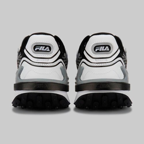 Tenis Fila Rapidride Negro Blanco Gris de Caballero Original.