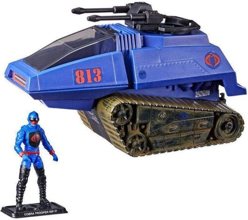 G.I. JOE COLECCIÓN RETRO COBRA H.I.S.S. III VEHÍCULO DE 3.75 PULGADAS FIGURA DE ACCIÓN DE RIP IT
