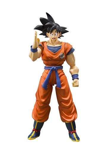 Son Goku: A Saiyajin Raised on Earth Bandai TAMASHII NATIONS S.H. Figuarts Dragon Ball Z Figura Bandai- Figura de acción 