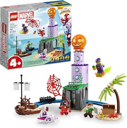 Lego Marvel Spidey 10790 Equipo Spidey En El Faro Del Duende.